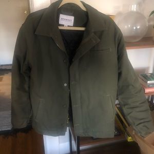 Men’s army green jacket